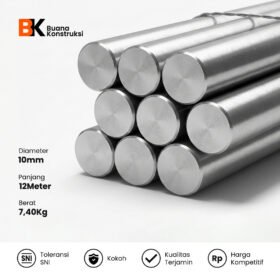 Besi Beton Polos 10mm (Bersertifikat)